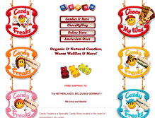 Tablet Screenshot of candyfreaks.com